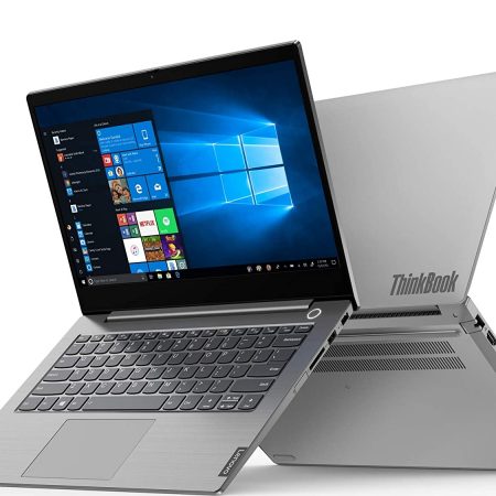 Lenovo ThinkBook 14 Intel Core i5 10th Gen 14-inch Full HD IPS Thin and Light Laptop (8GB RAM/ 512GB SSD/ Windows 10 Professional/ Mineral Gray/ 1.5 kg), 20RV00BMIH