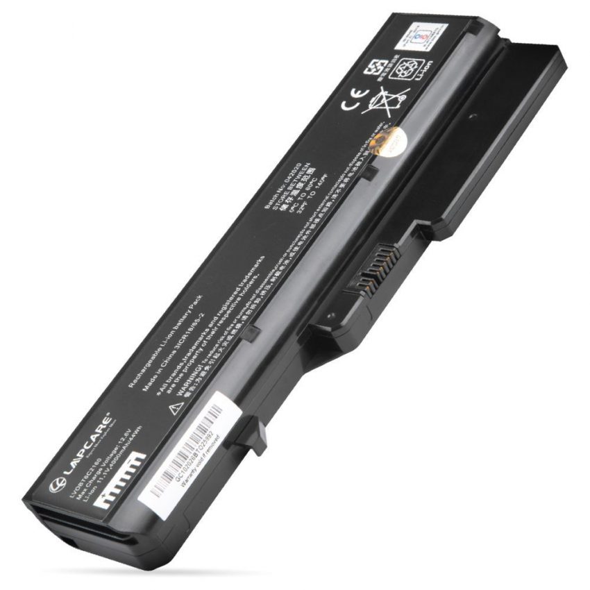 Lapcare 6-Cell 4000 mAh 11.1V Laptop Battery Designed for Lenovo G460 6C (LVOBT6C2160) Key Features High Quality 6 Cells 4000 mAh, 11.1 Volts Lithium-ion Battery